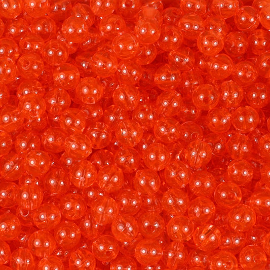 Round Plastic Beads 6mm Hyacinth Approx 1000/pk