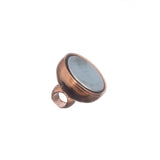 Fermoir Magnétique Or Rose 7x11mm 10/pk