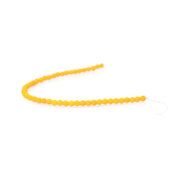 Czech Glass Beads 4mm Round Velvet Sunflower 46/Strand