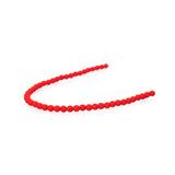 Czech Glass Beads 4mm Round Velvet Cherry 46/Strand