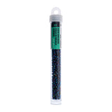 8/0 Perles de rocailles tchèques #1611V Opaque Navy Iris 22g