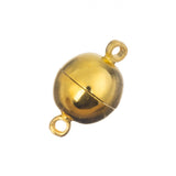 Fermoir Magnétique Doré 10mm 1/pk