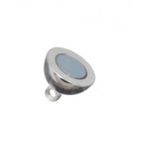Fermoir Magnétique Argent 10mm 1/pk