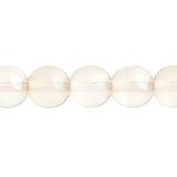 Czech Round Druk Beads 10mm Transparent Crystal Honey 18/strand