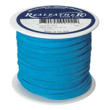 Realeather Suede 1/8" Lace 25yd Turquoise