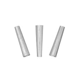 Cônes en aluminium nickelé de 1 po 100/pqt