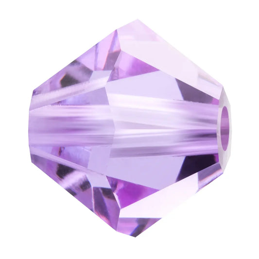 4mm Violet Preciosa Toupie Chaque