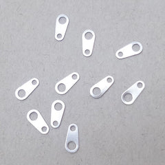 Stainless Steel Chain End Tabs 50/pk