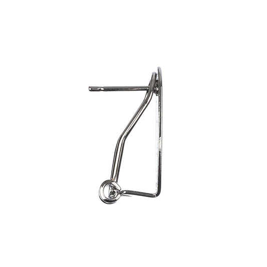 Nickel Fingernail Earring Posts 10/pk