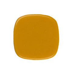 15mm Matte Dijon Yellow Square Cabochons 10/pk