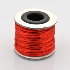 2mm Red Rattail Cord 10m