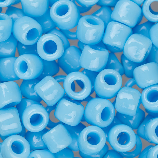 6/0 Perles de Rocailles Toho #43 Opaque Bleu Turquoise Flacon de 8-9g