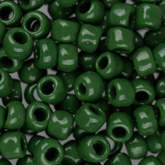 6/0 Perles de Rocailles Toho #47H Vert Pin Opaque Flacon de 8-9g