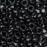 6/0 Perles de Rocailles Toho #49 Opaque Jet Flacon de 8-9g