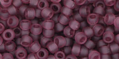8/0 Toho Seed Beads #6BF Tr Frosted Med Amethyst 8-9g Vial