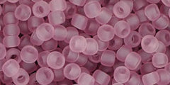 8/0 Toho Seed Beads #6F Tr Frosted Light Amethyst 8-9g Vial