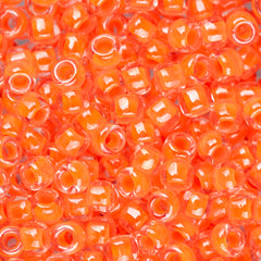 8/0 Toho Seed Beads #803 Luminous Neon Salmon 8-9g Vial