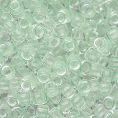 8/0 Toho Seed Beads #2722 Mint / Bright Green 8-9g Vial