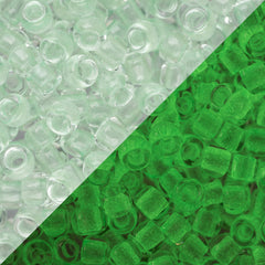8/0 Toho Seed Beads #2722 Mint / Bright Green 8-9g Vial