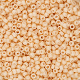 15/0 Perles de Rocailles Toho #763 Opaque Pastel Givré Abricot Flacon de 8-9g