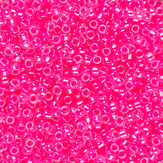 15/0 perles de rocaille Toho #910 ceylan rose vif 8-9g flacon