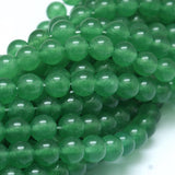 Malaysia Jade Beads 4mm Round (Natural/Dyed) 15-16" Strand