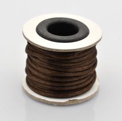 2mm Coconut Brown Rattail Cord 10m