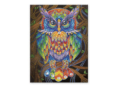 Diamond Painting Owl Art Kit 12"x16"