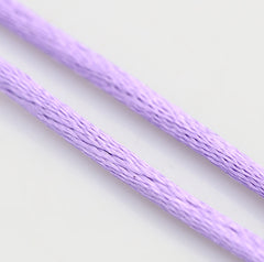 2mm Medium Purple Rattail Cord 10m
