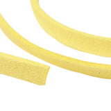 5mm Faux Suede Lace Yellow 5m