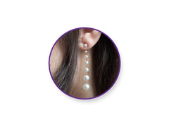 Round Plastic Pearls 6mm White 185/pk