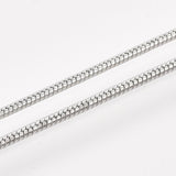 Necklace Snake Chain 18" Nickel 1/pk