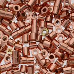 1.5mm Crimp Tubes Copper Plate 100/pk