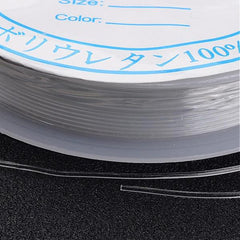 0.8mm Clear Elastic Cord 7.5m