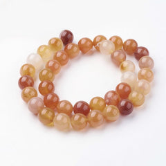 4mm Carnelian (Natural/Dyed)) Beads 15-16" Strand