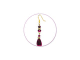 Gold Fish Hook Earrings 45/pk