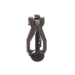 Gunmetal Clip On Earrings with Loop 10/pk