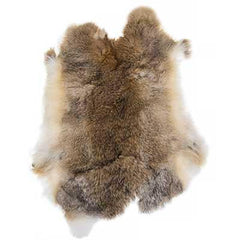 Rabbit Fur Pelt Economy Assorted