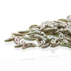 Crescent Beads Ultra Luster Green 5g Vial
