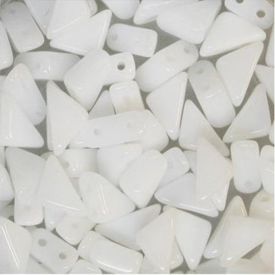*6mm Czech Tango Beads Chalk White 5.3g