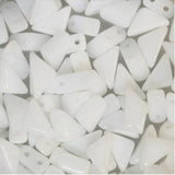 *6mm Czech Tango Beads Chalk White 5.3g