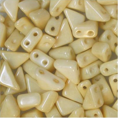 *6mm Czech Tango Beads Chalk Champagne 5.3g