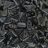 *6mm Czech Tango Beads Hematite 5.3g