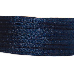 1.5mm Dark Navy Blue Rattail Cord 20yd