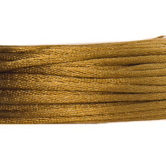 1.5mm Gold Bronze Rattail Cord 20yd