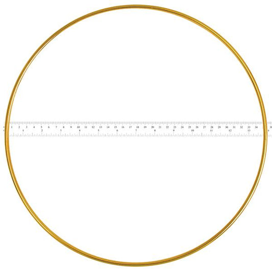 Brass Dream Catcher Ring 14" Round 10/pk