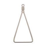 41mm Nickel Triangle Hoop 50/pk