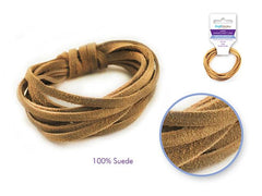 3mm Suede Lace Natural 2m