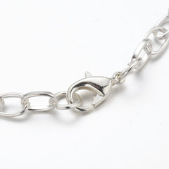 Charm Bracelet 8" Silver 1/pk