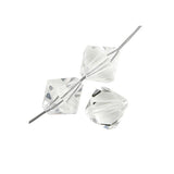 6mm Crystal Preciosa Bicone Each